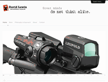 Tablet Screenshot of lewinindustrialdesign.com